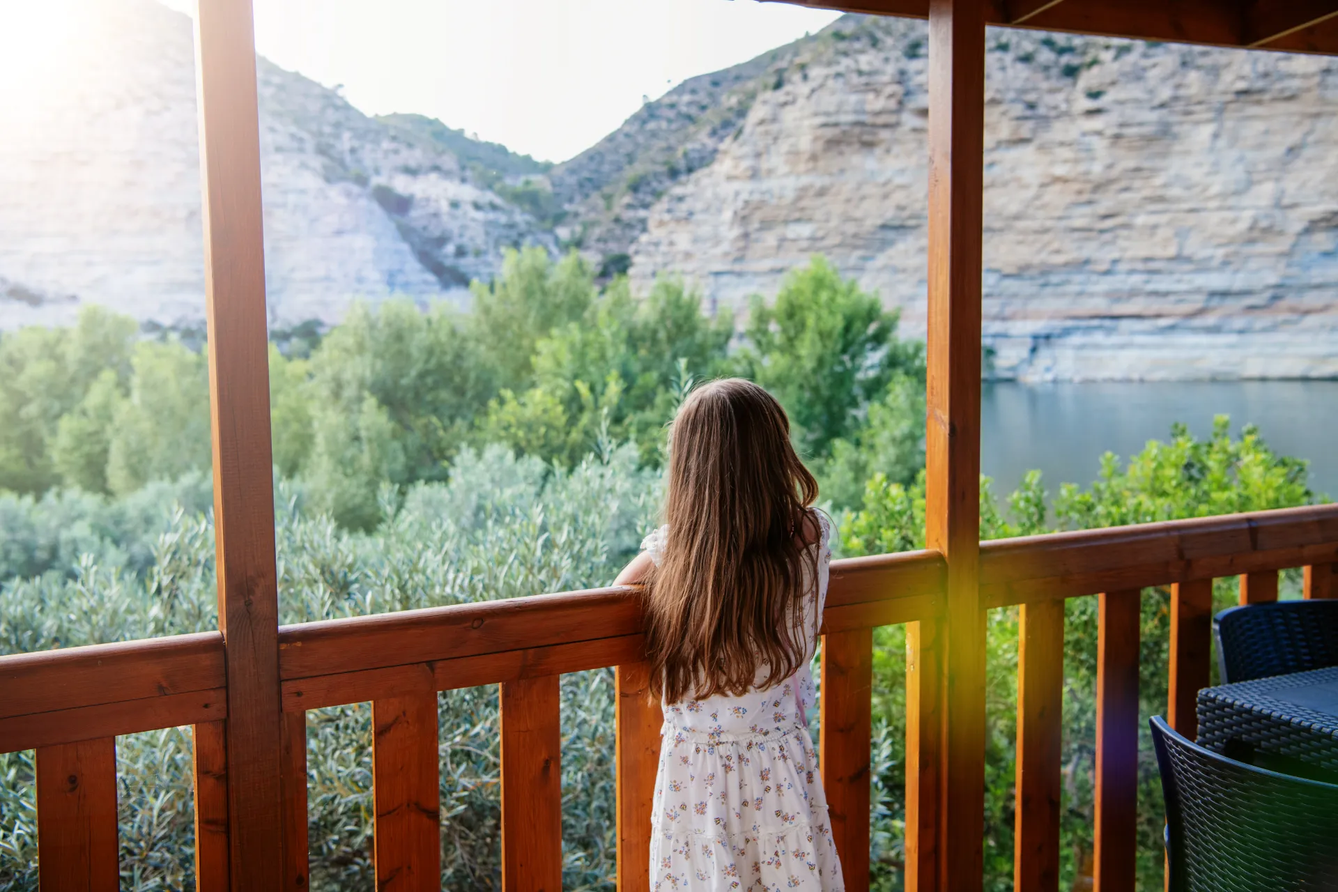 Bungalow mit Blick auf den Fluss Ebro, Angeln in der Nähe von Mequinenza - 13