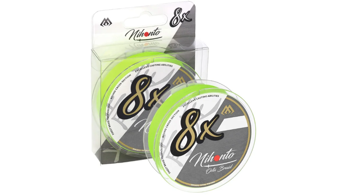 Línea trenzada Mikado Nihonto para pesca a spinning disponible en Port Massaluca